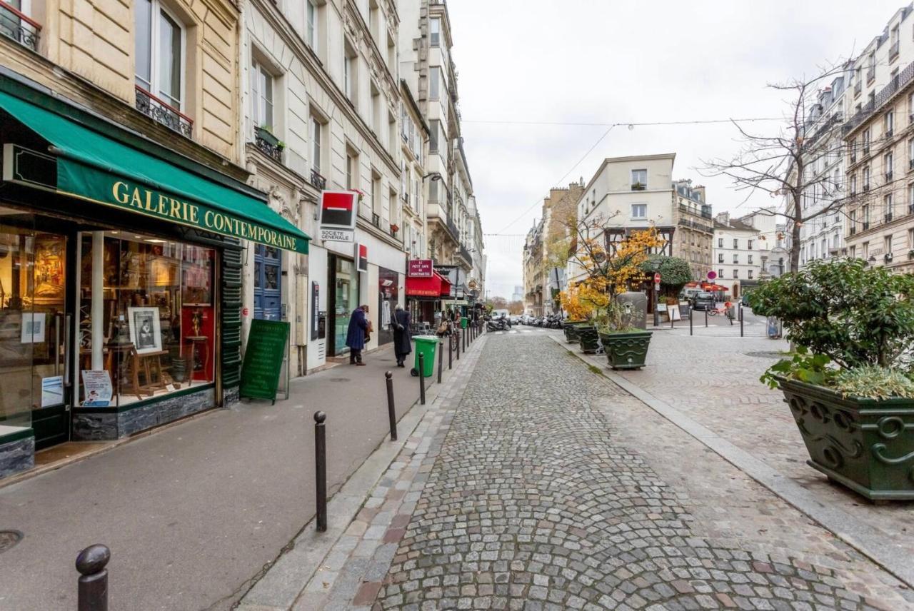 Abbesses - Superbe Appartement Avec Cheminees Paris Ngoại thất bức ảnh